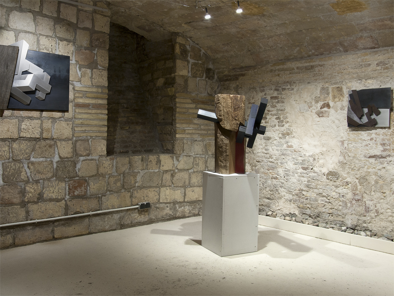 Vista de la exposición de José Luis Casas en Demodo Gráfico